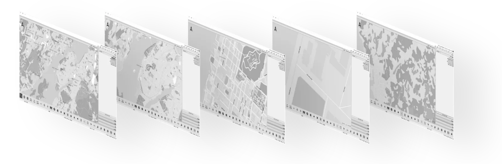 Showing various layers of AIMS-ISR moving maps