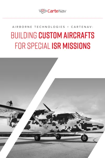 Cover artwork of Airborne Technologies Case Study with CarteNav