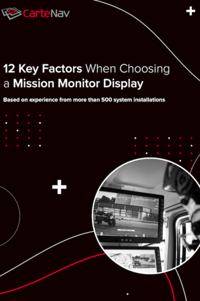 Cover of 12 key factors when choosing a mission monitor display