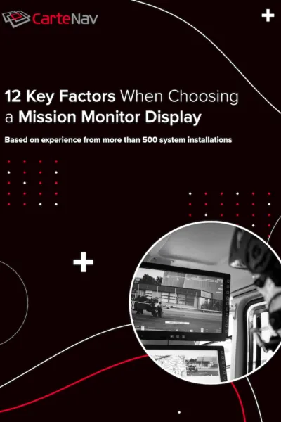 Cover of 12 key factors when choosing a mission monitor display