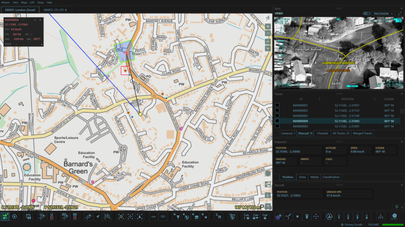 Screenshot of AIMS-ISR showing ALE management features